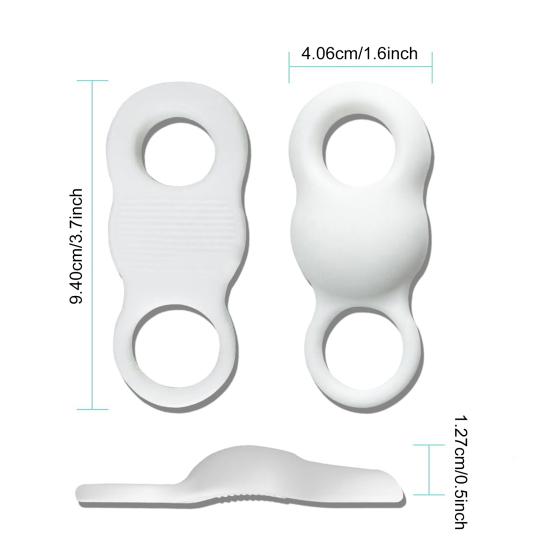 Baseball-Daumenschutz, Silikon-Baseball-Schlaggriff-Zubehör, Softball-Schwung-Trainingshilfe zur Reduzierung des Schlägerstichs