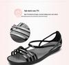 2024 Sommer Damen Jelly Fish Mund Ballerinas - Strand- & Reise Kristall Sandalen
