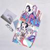 1pc KPop Demon Hunters10 Beach Towel, Beach and Seaside Swimming Pool Equipment, Fashion Pattern, Rectangular, Travel Essentials