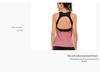 2024 Spring/Summer Slimming Faux Two-Piece Yoga Tank Top with Skin-Friendly Fabric and Stylish Hollow Back