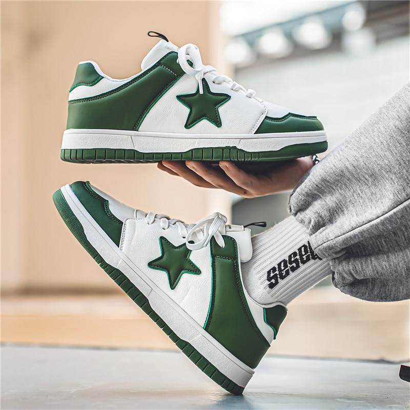 The New Classic Fashion Shoes for Male Students All-match Non-slip Board Shoes High Quality Wear-resistant Casual Sports Shoes