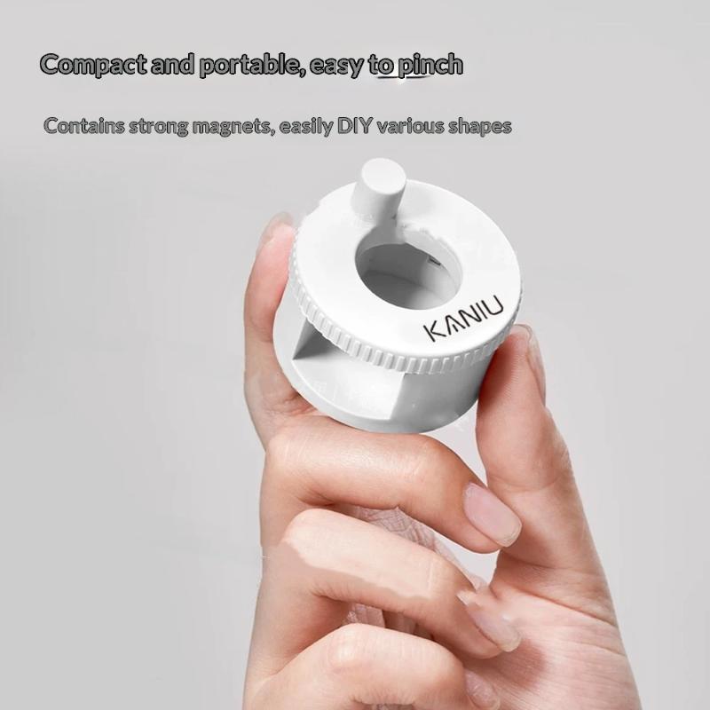 Rotating Cat Eye Nail Magnet Wide Light Glass Bead Effect Multifunctional Strong Automatic Nail Art Magnetic For Gel Nail Polish
