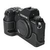 Aluminum Metal Genuine Leather Camera Half Body Case For Fujifilm X-S20 Fuji XS20 Battery Opening Bottom Cover