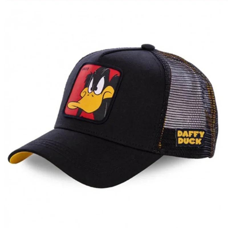 High Quality Anime Cartoon Snapback Cotton Baseball Cap Men Women Hip Hop Dad Mesh Hat Trucker Hat