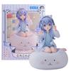 21CM Anime Is The Order A Rabbit Kafuu Chino O Kokoa Anime Model Sitting Pajamas Outfit Toy Gift Collection Action Figure
