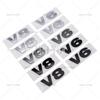 Car Styling 3D HSE V6 V8 ABS Adhesive Emblem Badge Decal for Land Rover Ranger Rover Free Lander Discovery Evoque Vogue BQ9