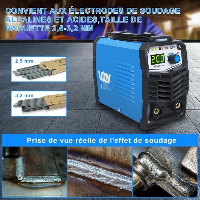 Poste À Souder À l'Arc 200A Inverter MMA VECTOR
