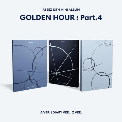 [Sofort lieferbar] Ateez Golden Hour : Teil 4 (A-Version / Tagebuch-Version / Z-Version)