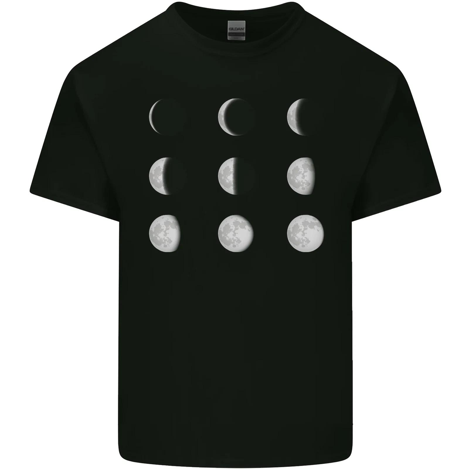 Moon Phases Full Moon Eclipse Supermoon Kids T-Shirt Childrens 2XL