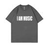 Playboi Carti I AM MUSIC 2025 Album Logo Graphic Print T-shirt Men Fashion Hip Hop Streetwear Unisex Opium Merch Short Sleeve