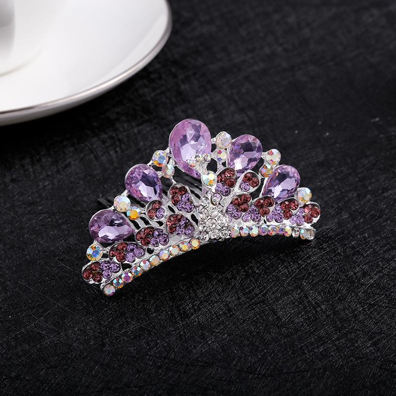 Princess Rhinestone Crown Headband for Girls - Cute Hair Accessory & Fashion Jewelry