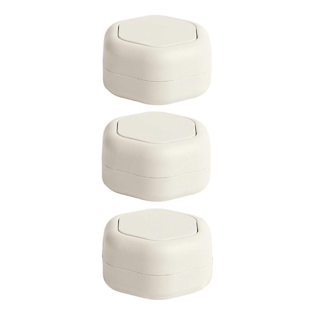 3Pcs Empty Sample Jars Cosmetic Containers Cases  for Face Cream Sunscreen Organizer