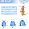 Adjustable Pet Neck Cone Recovery Collar Anti-bite Medical Neck Ring Cat Cone Collar  Pet
