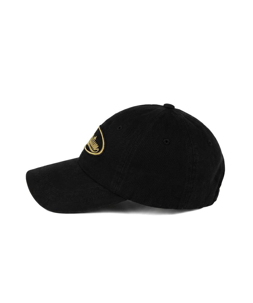 VERUTUM Wave Logo Wappen Ball Cap Black