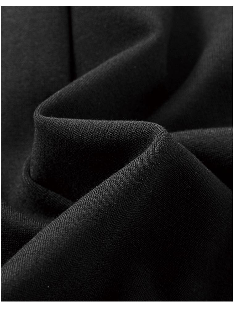 Autumn Women's High-Waisted Black A-Line Shorts: Slimming, Casual, Hot Girl Style