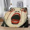Thriller Manga Junji Ito Tomie Printed Blanket Picnic Blankets Warm Blanket Soft and Comfortable Home Travel Birthday Gift