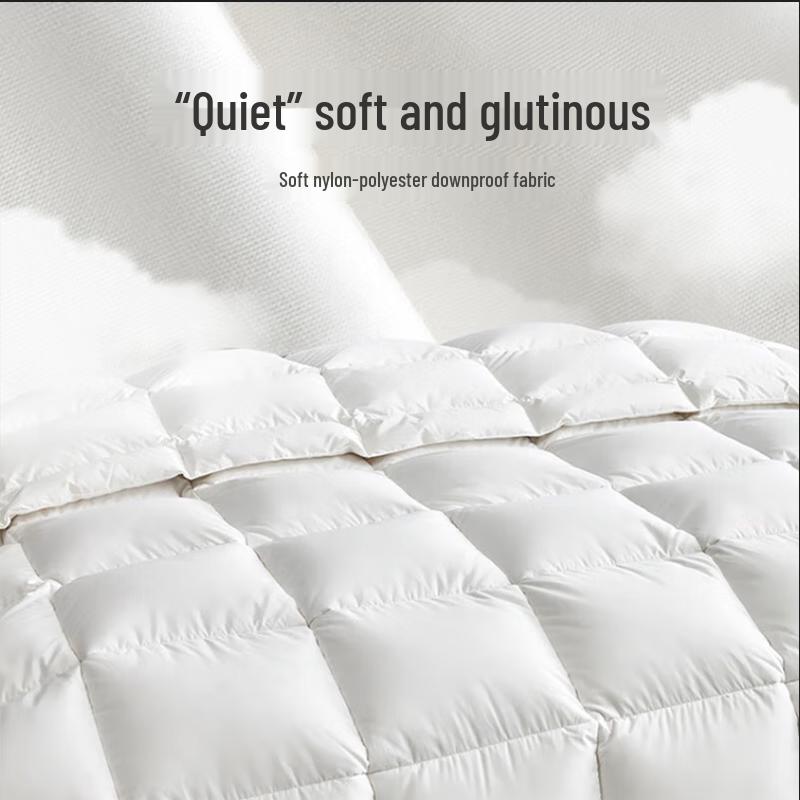 Lanman 90% White Goose Down Winter Quilt
