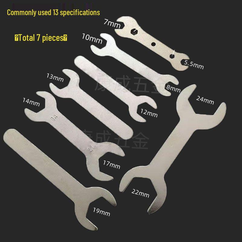 Llave hexagonal de extremo abierto desechable ultradelgada para artículos sanitarios