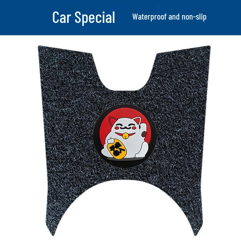 DaFu DX150 Coil Foot Mats: Waterproof, Sun-Protected, Dirt & Wear-Resistant Pedal Mats with Modified Accessories & Ornaments.