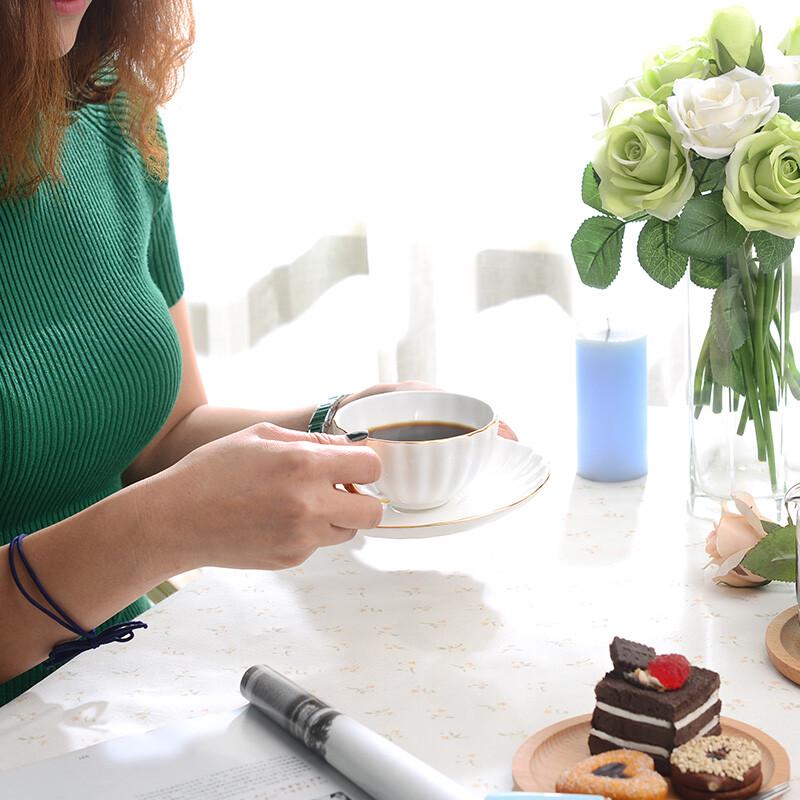 Youlaifu Ceramic Coffee Cup & Saucer Sets