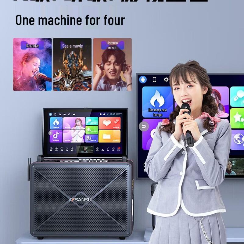 Sansui C1 Portable Home KTV Karaoke System (CN Version)