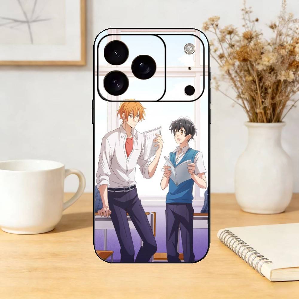 Sasaki To Miyano BL Phone Case Silicone Black Soft For IPhone 17,16,15,14,13,12,11,SE,Plus Pro Max