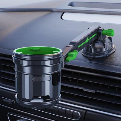 2-in-1 Suction Vehicle Mounted Cup Holder No-Slip Multifunctional Dual Cup Holder Car Beverage Holder Car Accessories