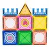 3D Magnetic Blocks Castle and Vehicles Large Set of 110 Educational Pieces
