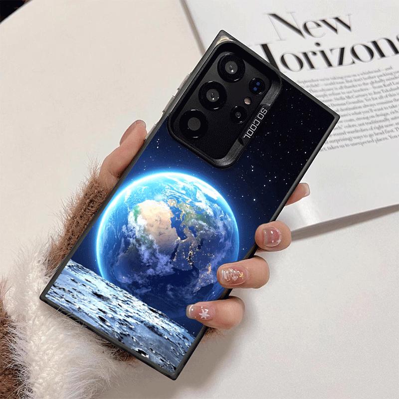 Earth Stars Space Universe Shockproof Phone Case for Samsung Galaxy S26 Edge S25 Ultra S24 FE S23 Plus S21 Cover Anti Fall Funda