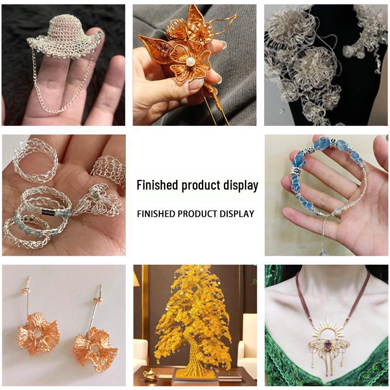 Copper Wire for DIY Colorful Hairpins and Accessories