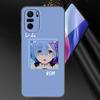 Anime Cute REM Phone Case For Xiaomi Mi POCO X3 NFC GT M4 M3 12 11T 10T Pro A3 11 Lite NE 5G 12X 11i F3 Soft TPU Black Cover