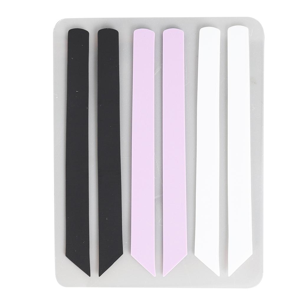 30 Pairs Eyelash Perming Silicone Ribbon Reusable Lash Curling Tool Lift Pad Tape for Beauty Salon