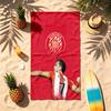 Girona FC (1) Theme Beach Towel Sand Resistant Soft And Comfortable Suitable For The Pool Camping Yoga And Diving A Travel Essential