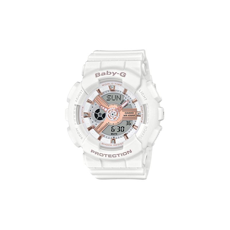 Casio Watch Series-GABA Black Samurai Ice Cream Macaron 200m Waterproof Quartz Movement Japanese and Korean Watch Same Style GA-110-1BDR&BA-110RG-7A