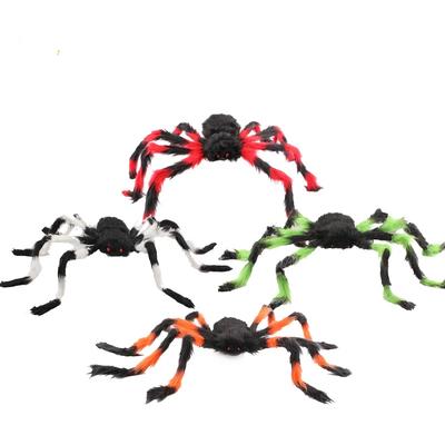 75cm Schwarz Gruselig Riesige Blume Spinne Halloween Dekoration Requisiten Spukhaus Feiertag Outdoor Riesen Dekoration Halloween Spielzeug