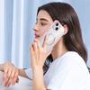 For iPhone 13/14 Magnetic Case TPU+PC Clear Back Phone Cover Reinforced Drop Protection
