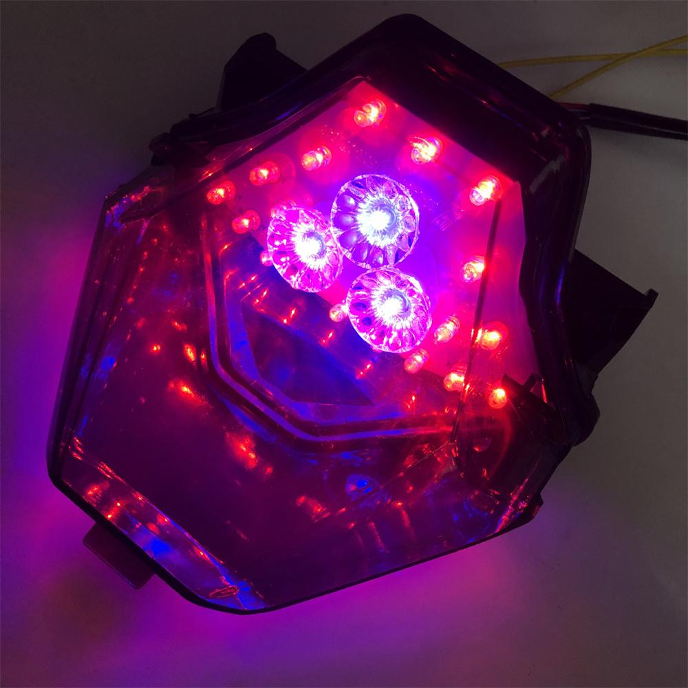 Led Brake Tail Light Turn Signal For Yamaha R3 R25 Mt-07 Fz07 Mt-03 Mt-25