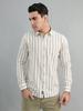 Mens Regular Fit Stripes Full Sleeve Shirt