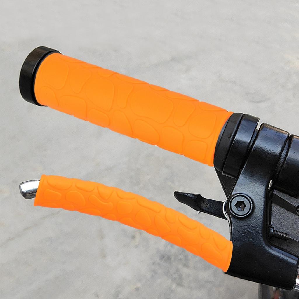Weiche Gummi-Lenkergriffe Vierteiliges Set für Motorräder