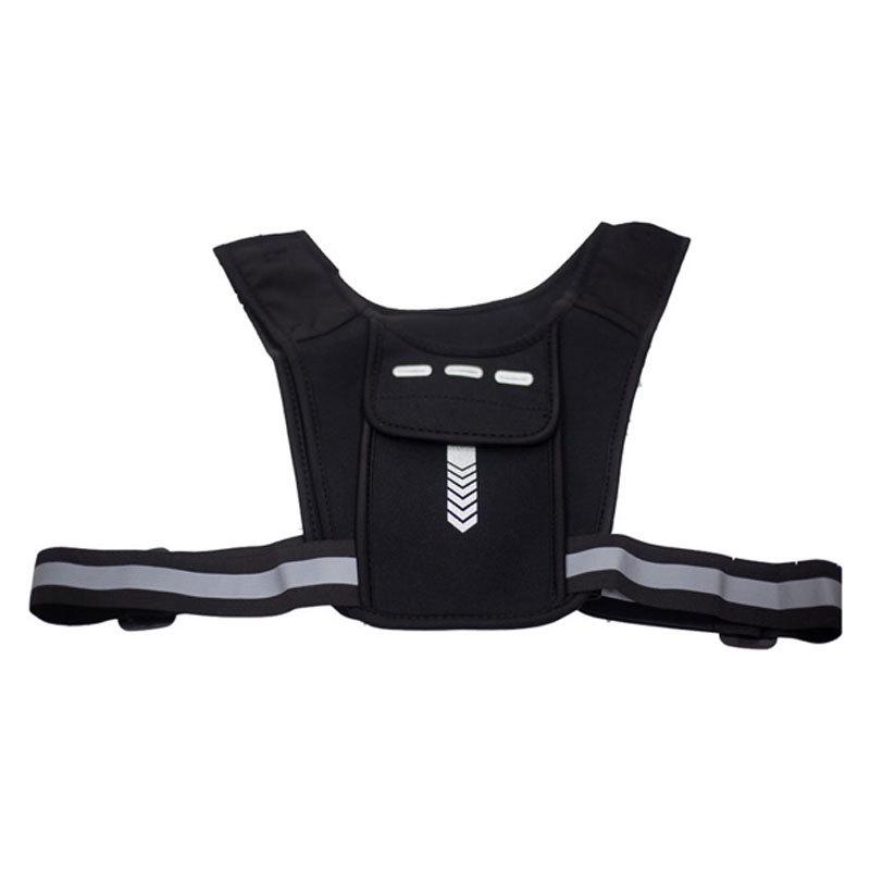 Unisex Outdoor Running and Mountaineering Chest Backpack with Water Bottle Holder and Phone Pocket