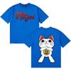 Trendy Graphics Dandadan Funny Cat Meme Oversized T Shirt ONeck Short Sleeve Tshirt Unisex Women Streetwear Casual Cotton Tshirt