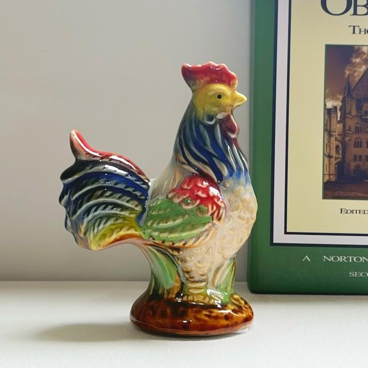 

Керамические Цветные Петух и Курица Украшения Керамические Поделки Декор для Спальни Настольный Декор Подарок на Новоселье Уличные Украшения