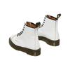 Dr. Martens 1460 Leder Chunky Round Toe Stiefeletten Unisex Stiefel Weiß 27386100
