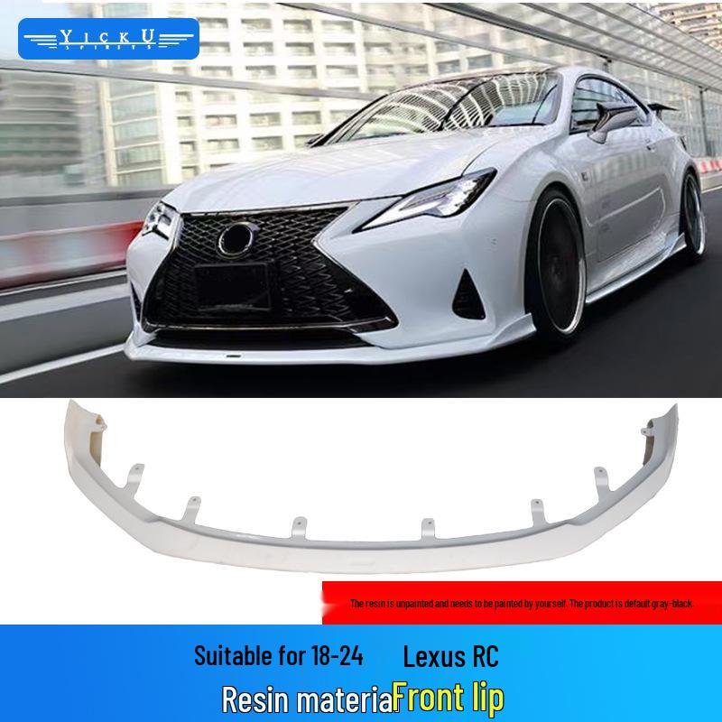 Lexus RC Carbon Fiber Body Kit: Front Lip, Rear Diffuser, Side Skirts & Tail Wing Spoiler (2015-2024)