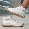 Women's Microfiber Casual Shoes Fashion Men's Driving Shoes Men's Lace Up Flat Shoes Comfortable  Loafers