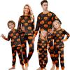 Matching Family Halloween Pajama Set Long Sleeve Top and Pants for Women and Kids