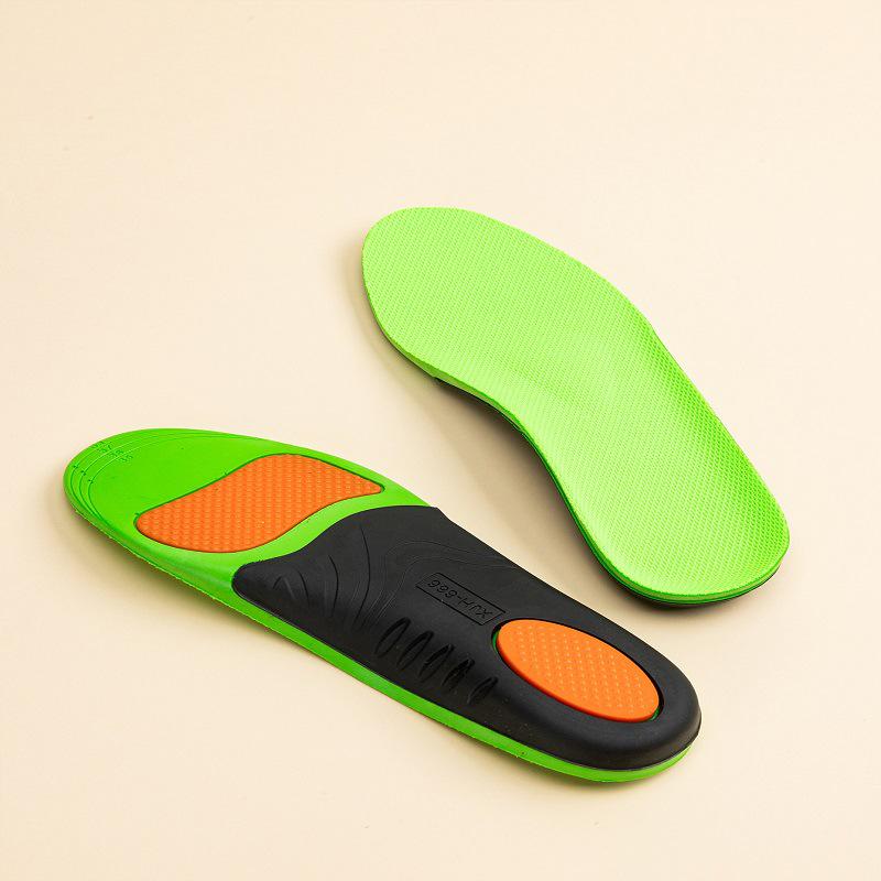 Orthopedic Arch Support Insoles for Adults: Corrects Flat Feet, In-toeing & Out-toeing, Shock Absorbing, Breathable, Unisex Sports Shoe Inserts.