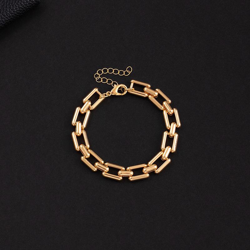 Metal Square Thick Chain Jeans Trouser Chain Necklace Bracelet Hip Hop Cool Personality Hip Hop Waist Chain