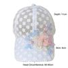 Ultra-Thin Embroidery Ladies Caps Breathable Cap Ladies Lace Summer Lace Mesh Sun Hat  Female