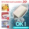 Leaf Shape Box Soap Holder Container Soap Bath Accessories Suction Cup Dish With Water Drain For Bathroom Container  Soap Holder